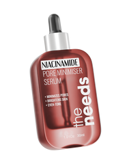 Niacinamide Serum – 30ml with 5% Niacinamide +Glycerin | Anti-Aging+Pore Minimizer+Dark Spot Corrector with Sodium Hyaluronate | Ultra Hydrating Serum to Target Enlarged Pores | Soothing+Even Skin Tone | Facial Serum For Oily, Acne-Prone & Blemish Skin.