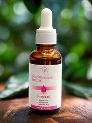Nicotinamide Serum – 30ml with 5% Niacinamide+Glycerin | Anti-Aging+Pore Minimizer+Dark Spot Corrector with Sodium Hyaluronate | Ultra Hydrating Serum to Target Enlarged Pores | Soothing+Even Skin Tone | Facial Serum For Oily, Acne-Prone & Blemish Skin.