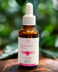 Nicotinamide Serum – 30ml with 5% Niacinamide+Glycerin | Anti-Aging+Pore Minimizer+Dark Spot Corrector with Sodium Hyaluronate | Ultra Hydrating Serum to Target Enlarged Pores | Soothing+Even Skin Tone | Facial Serum For Oily, Acne-Prone & Blemish Skin.