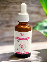 Retinol Serum – 30ml, Retinyl & Ascorbyl Palmitate+Vitamin E+BHA | Skin Booster Serum | Anti-Aging Face Serum for Fine Lines, Wrinkles & Premature Sun Damage | Minimizes Pore Size+Refines Skin Texture | Skin Hydration+Smoothing | Gentle Skin Brightening.