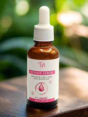 Retinol Serum – 30ml, Retinyl & Ascorbyl Palmitate+Vitamin E+BHA | Skin Booster Serum | Anti-Aging Face Serum for Fine Lines, Wrinkles & Premature Sun Damage | Minimizes Pore Size+Refines Skin Texture | Skin Hydration+Smoothing | Gentle Skin Brightening.