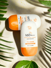 Anti-Aging Sunblock Cream SPF 60+ PA+++ – 50 ml, Octocrylene | Daily Skin Barrier | Zero White Cast Plumping Moisturizing Sunscreen | Creamy Formula | Broad Spectrum UVA/UVB Protection | Water/Sweat Resistant | For Dry Skin | Non-Greasy+Lightweight