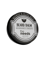 The Needs Beard Balm with Beeswax and Olive Oils, 50g