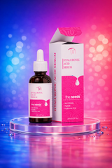 Hyaluronic Acid Serum – 30ml with 1% Hyaluronic Acid+Peptides & Glycerin including Butylene Glycol, Multi-Depth Hydration Serum for Plumper+Smoother & Glass Skin, Brightening, Anti-Aging, 24-Hour Weightless Hydration+Collagen Boost for Dull Skin.