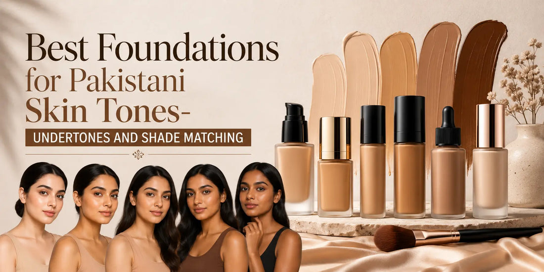 Best Foundations for Pakistani Skin Tones- Undertones and Shade Matching