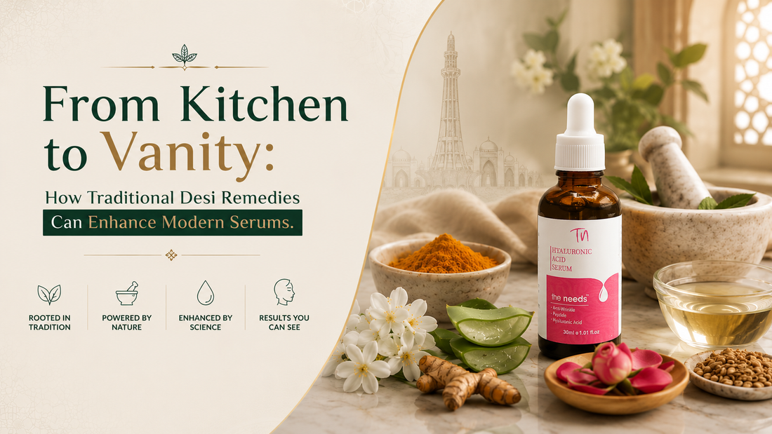 From Kitchen to Vanity: How Traditional Desi Remedies Can Enhance Modern Serums