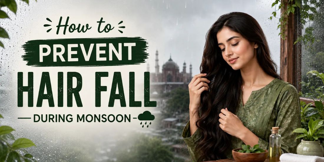 How to Prevent Hair Fall During Monsoon