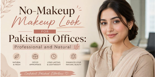 No-Makeup Makeup Look for Pakistani Offices: Professional and Natural