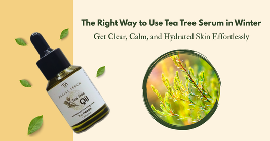The Best Way to Use Tea Tree Serum for Clear and Calm Skin in winter season