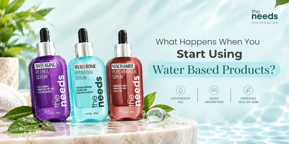 What Happens When You Start Using Water Based Products?