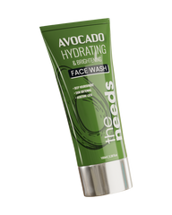 Avocado Hydrating & Brightening Face Wash – 100ml | Shea Butter + Panthenol + Vitamin C | Moisturizing Facial Cleanser For Dry, Dull & Normal Skin | Cleanses + Softens + Hydrates | Fresh, Smooth & Radiant-Looking Skin