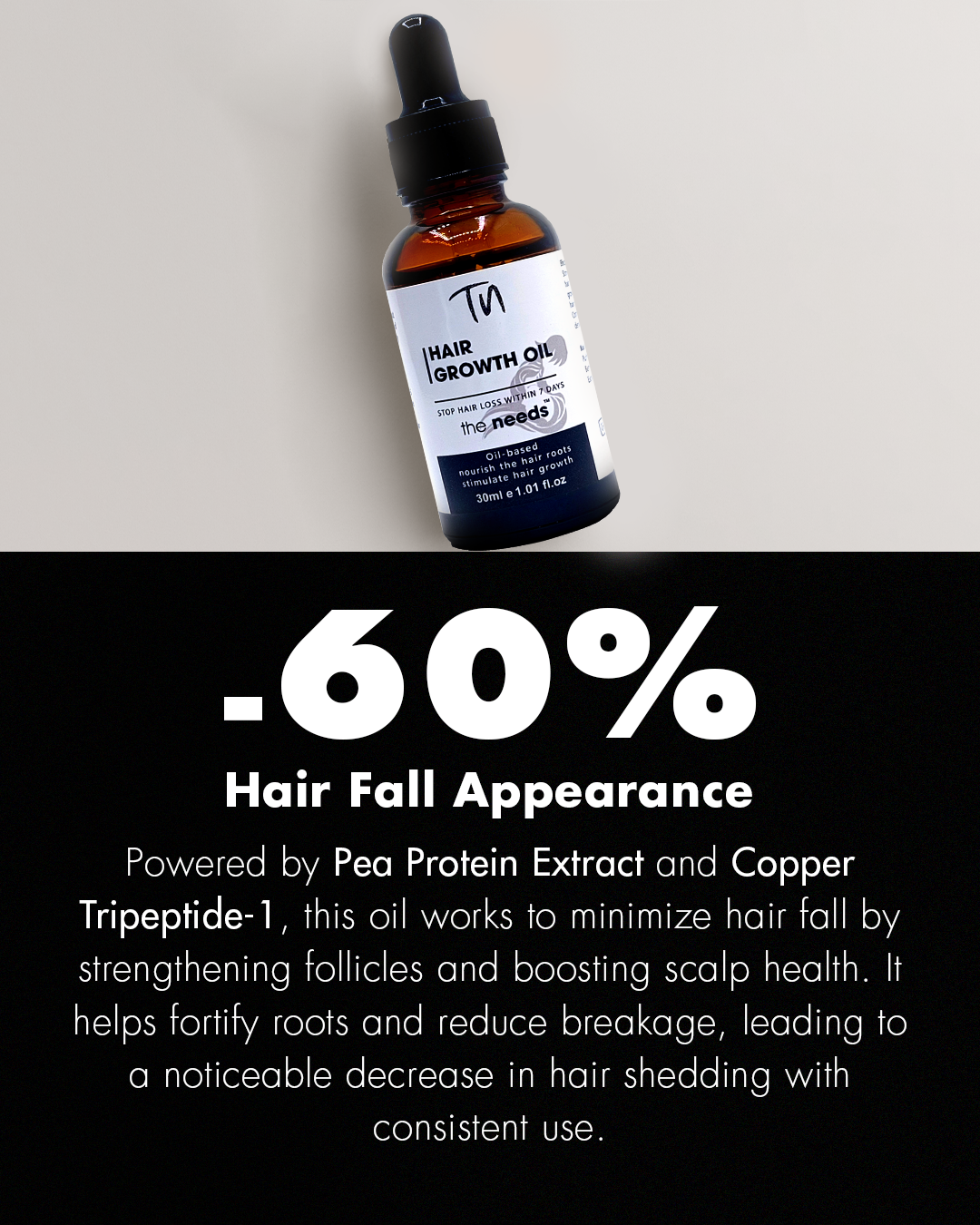 The Needs – Advanced Hair Growth Oil