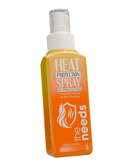 Heat Protection Hair Spray – 100 ml with Vitamin E & Botanicals Oil | Iron Guard+Adds High Shine and Primes for Styling | Resist Heat Damage to Hair | Prevents  Frizz, Damage & Breakage | Lightweight Thermal Protection Spray | Paraben & Sulfate Free.