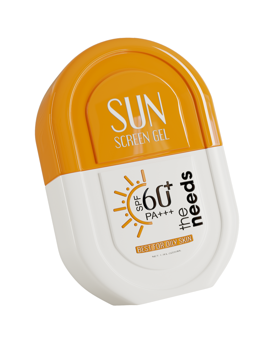 Sunscreen Gel SPF 60+ PA+++ – 50ml | Lightweight Moisturizing Sun Protection Gel | UVA/UVB Daily Protection | Non-Greasy Refreshing Formula | Hydrates + Smooths Skin | Best For Oily & Combination Skin