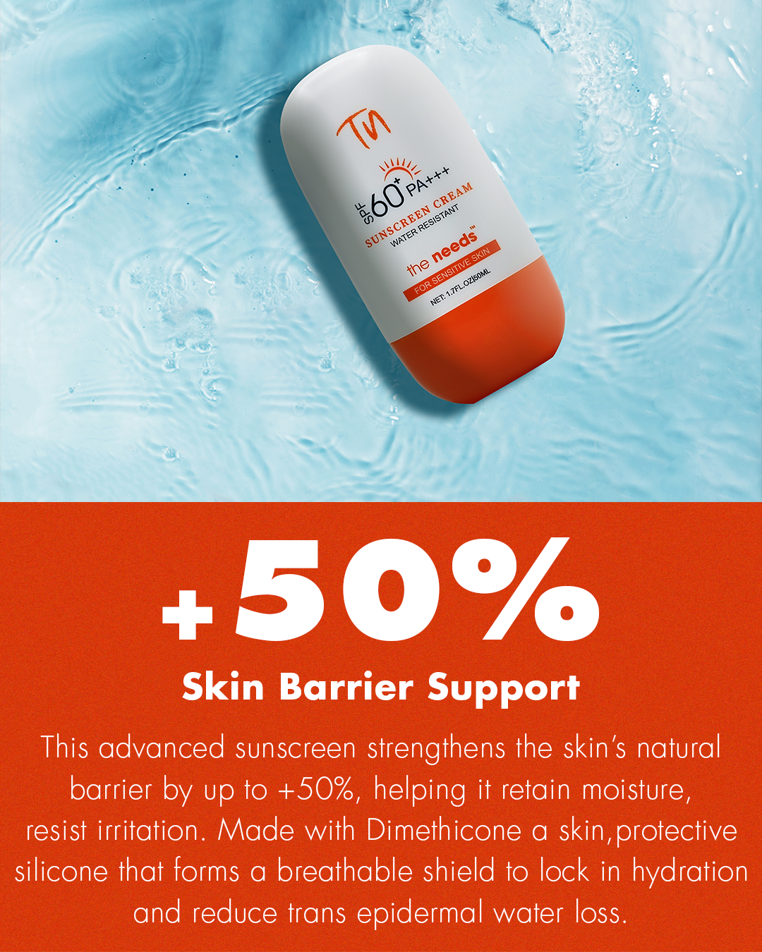 Sunscreen SPF 60+PA+++ – Daily Barrier