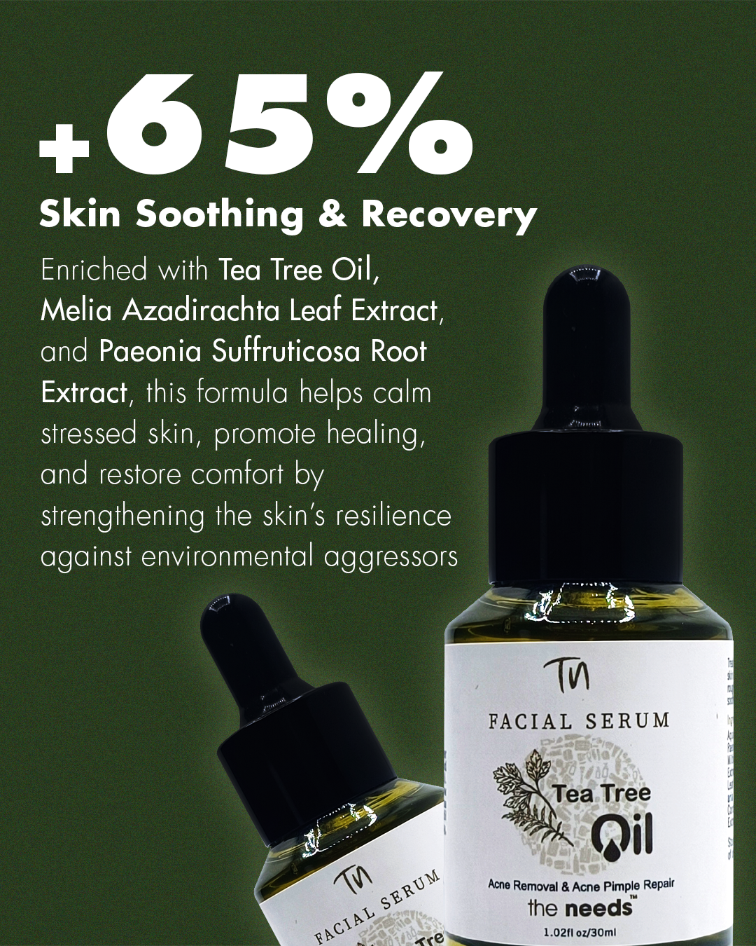 Tea Tree Anti-Acne Serum – Clarify & Calm Breakouts