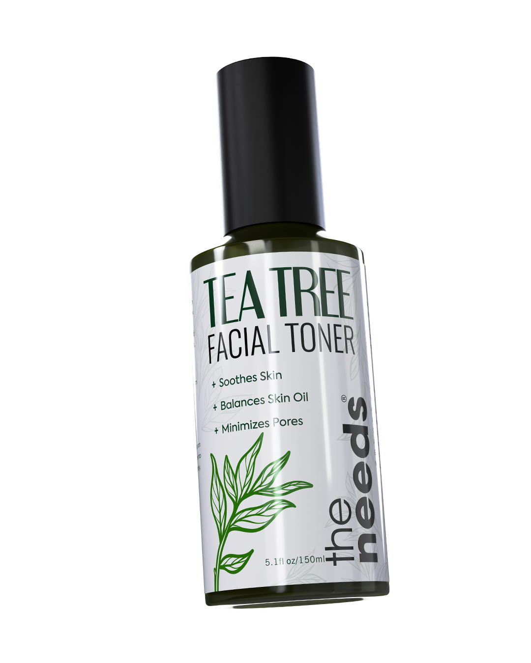 Tea Tree Toner – 150 ml, Tea Tree Leaf Extract+Witch Hazel | Sodium Hyaluronate+Niacinamide | Oil & Sebum Control+Skin Soothing | Balanced pH | | Face Priming+Hydrating+Refreshing | Lightweight Facial Toner | Exfoliating+Calming | Support Skin Barrier.